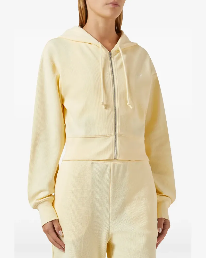 KITH Fallon Hoodie aus Waffelstrick - Gelb Gelb