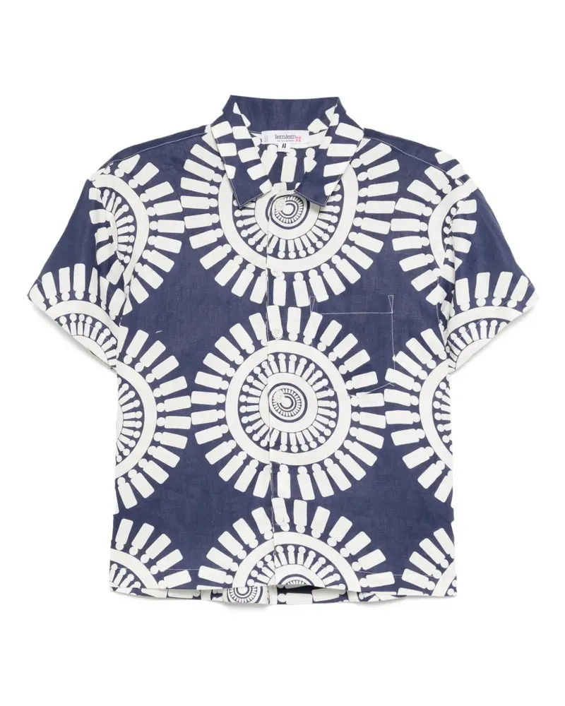 lemlem Cabana Hemd - Blau Blau
