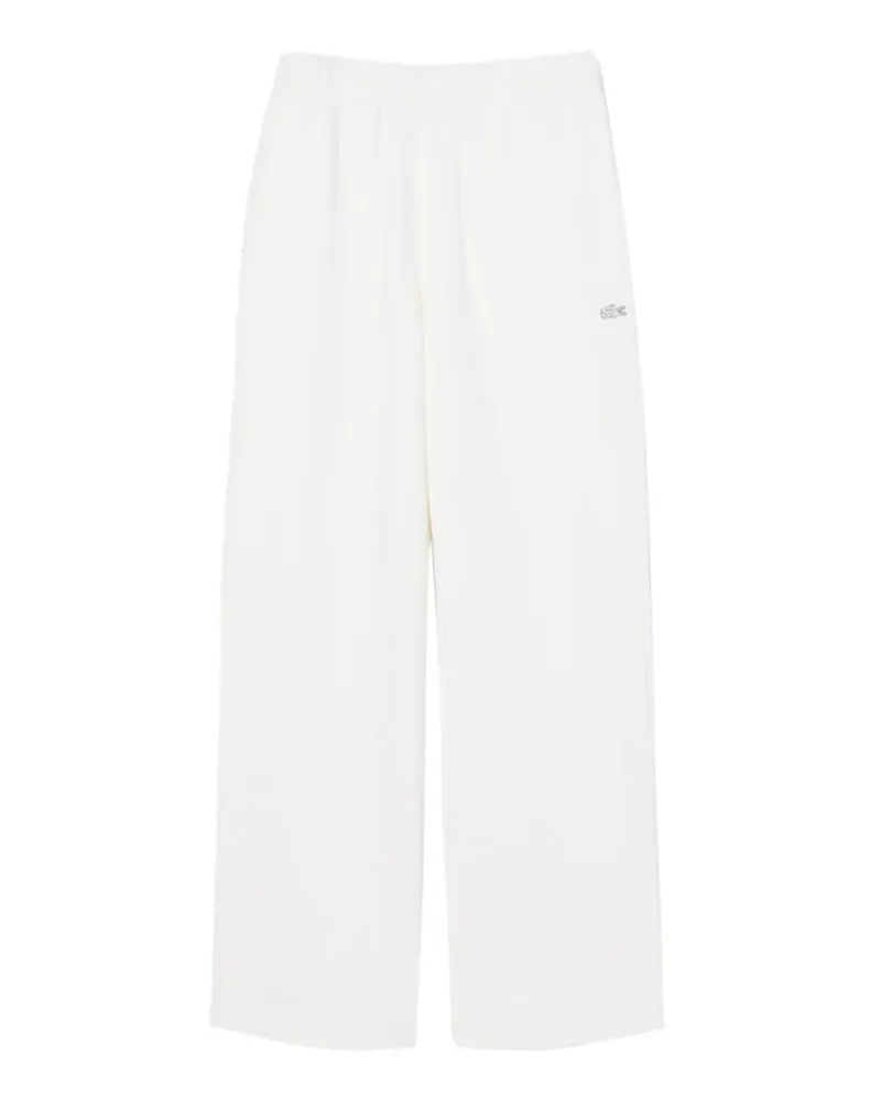 Lacoste Hose mit Logo - Weiß Weiß