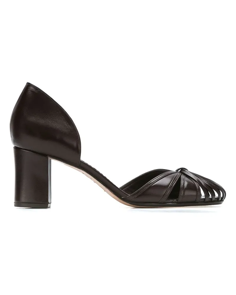 Sarah Chofakian Pumps aus Leder - Braun Braun