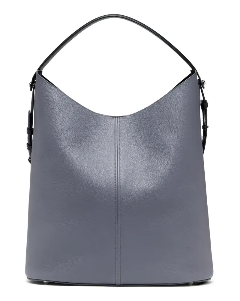 Maison Margiela XL Dress-Age leather shoulder bag - Blau Blau