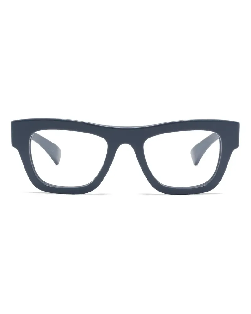 Gucci Brille mit eckigem Gestell - Blau Blau