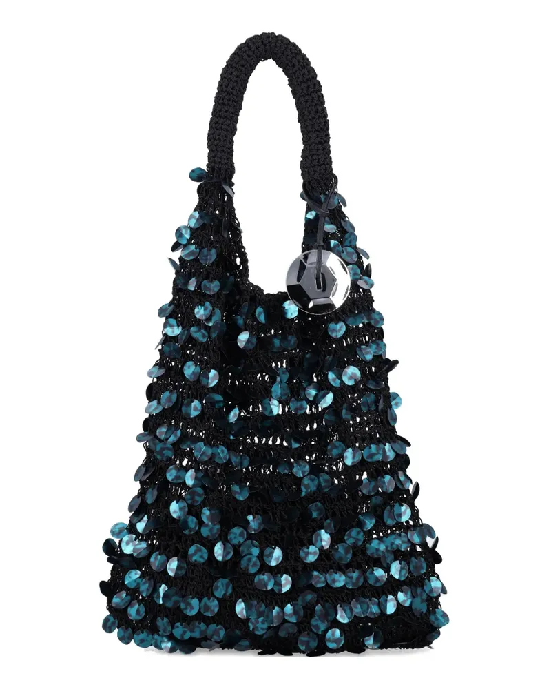 J.W.Anderson Handtasche mit Pailletten - Grün Grün