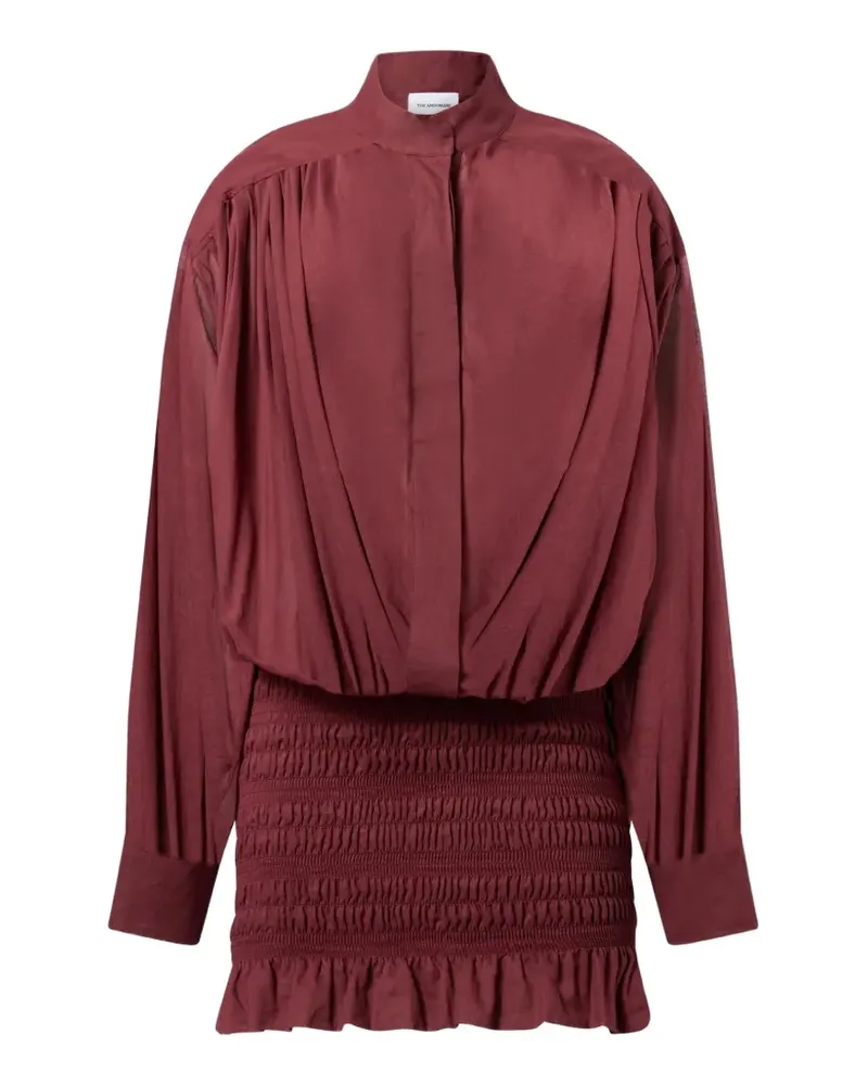 ANDAMANE Rania ruffled mini dress - Rot Rot
