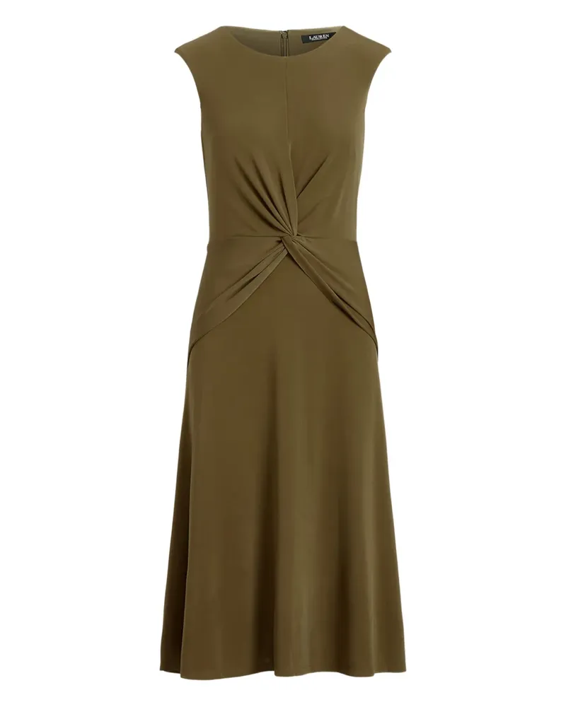 Ralph Lauren twisted-detail midi dress - Grün Grün