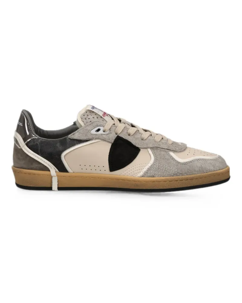 Philippe Model Sneakers mit Einsätzen - Grau Grau