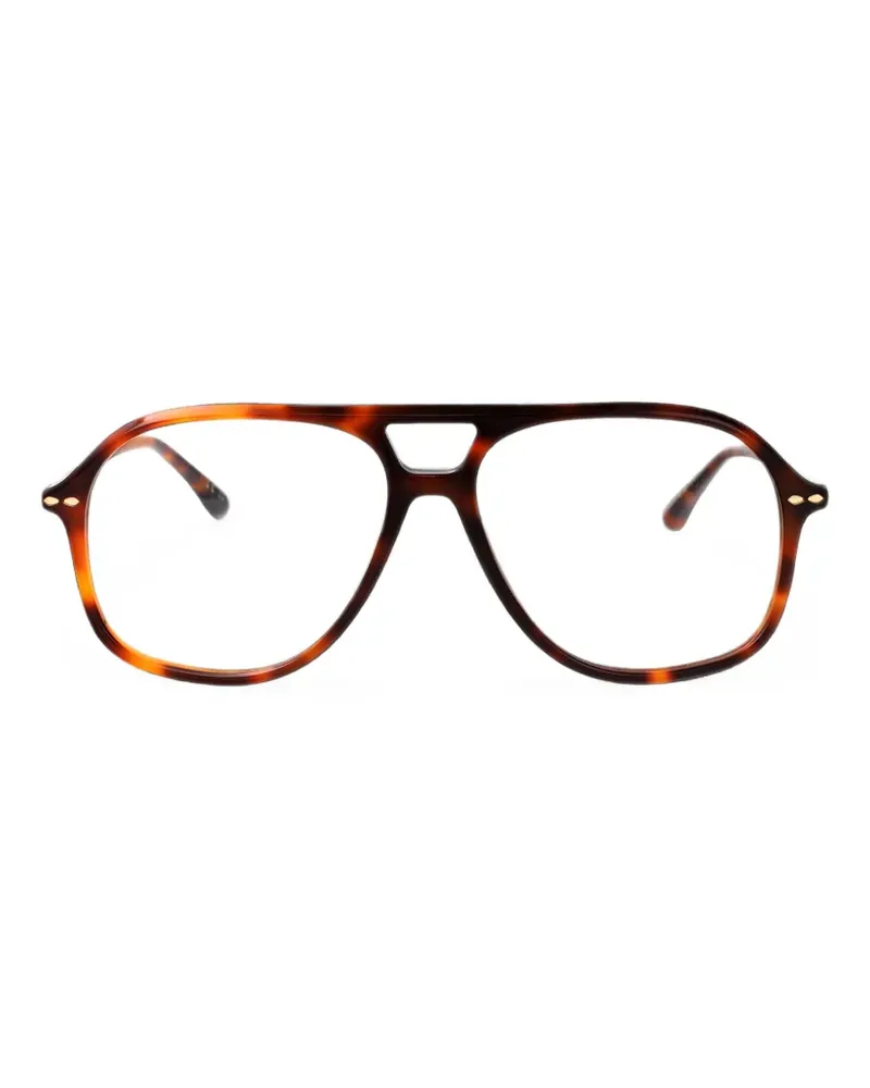 Isabel Marant Klassische Pilotenbrille - Braun Braun