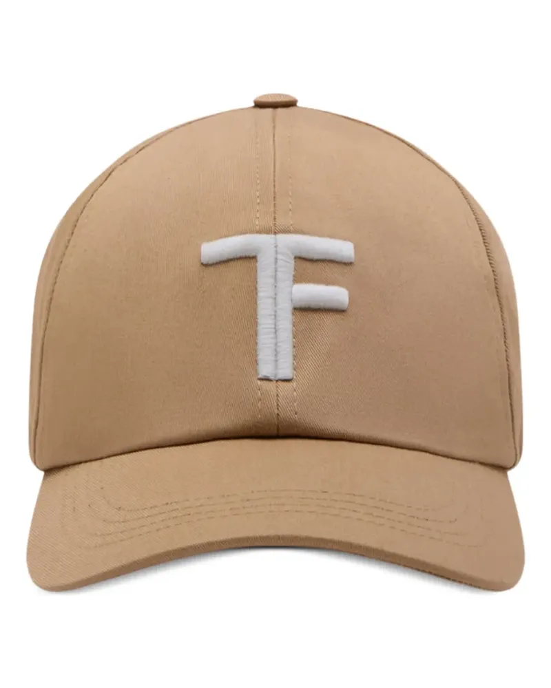 Tom Ford Baseballkappe mit Logo-Stickerei - Nude Nude