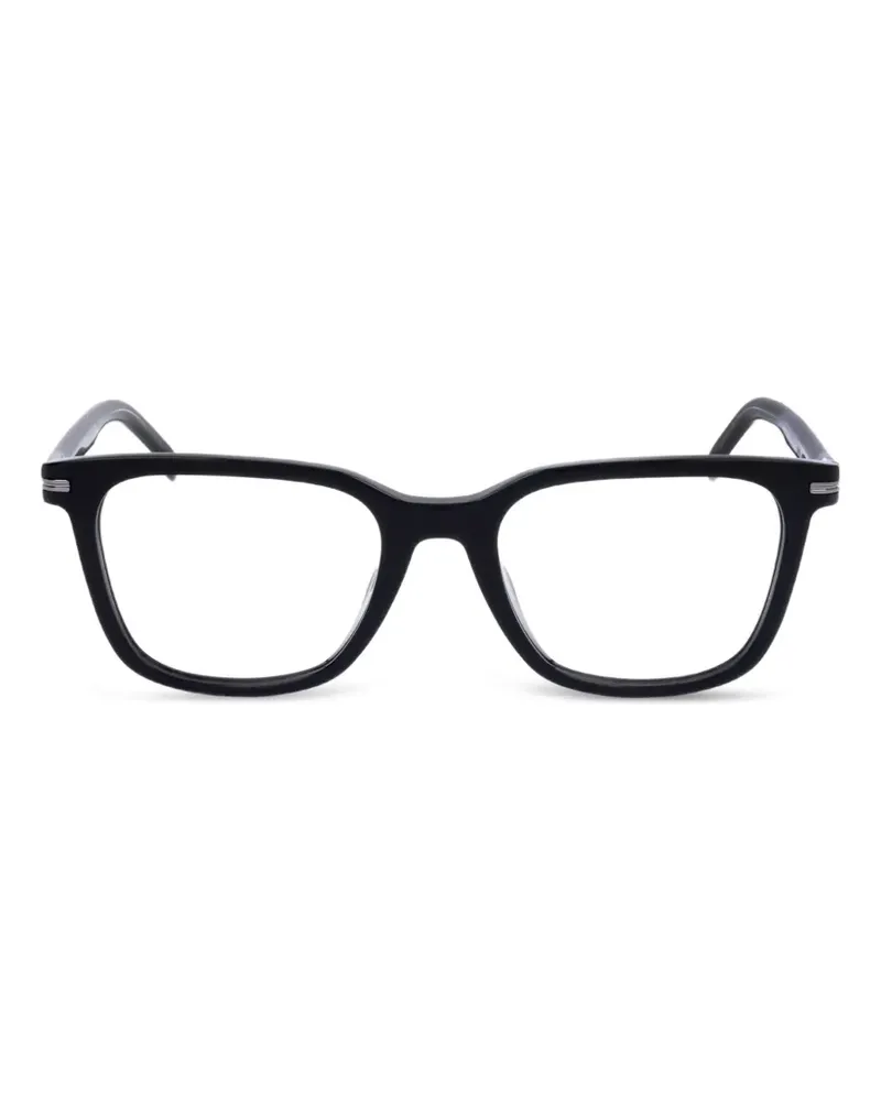 HUGO BOSS Brille mit eckigem Gestell - Schwarz Schwarz
