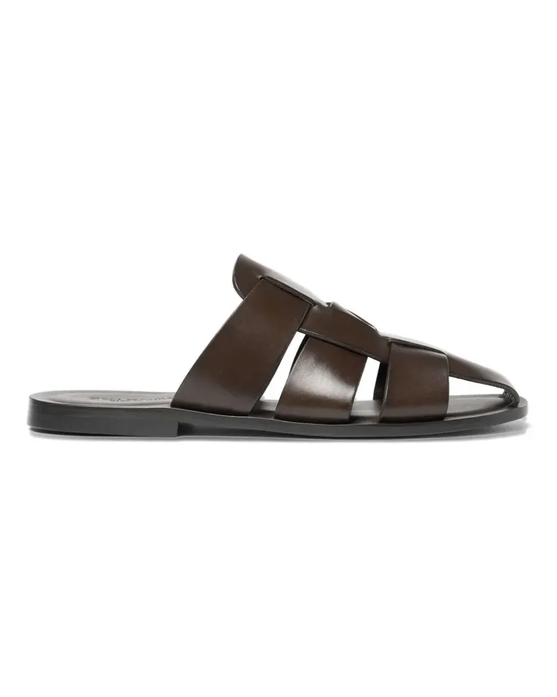 Scarosso Perseo cage-style sandals - Braun Braun