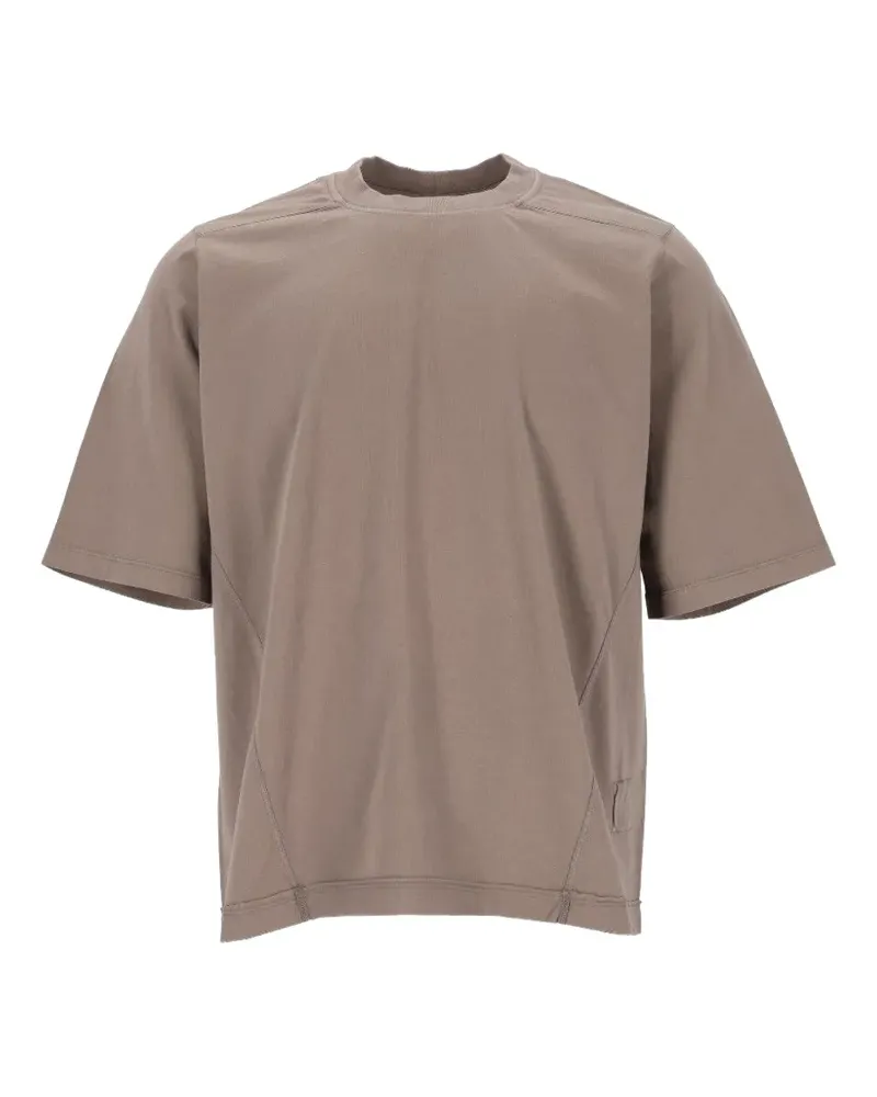DRKSHDW by Rick Owens Walrust T-Shirt mit Banddetail - Braun Braun