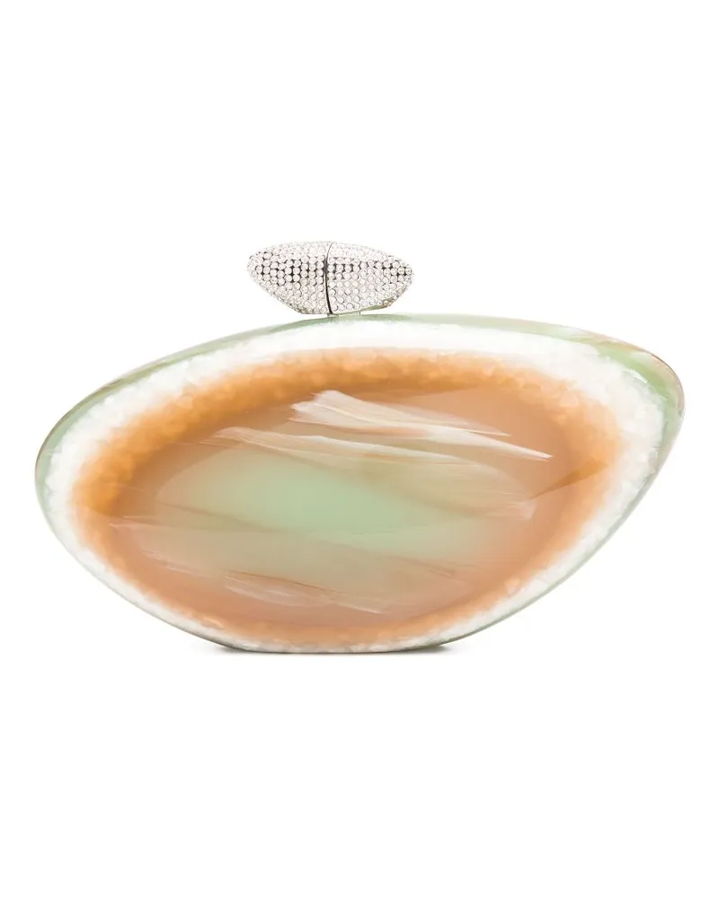 Benedetta Bruzziches Armonia Clutch - Grün Grün
