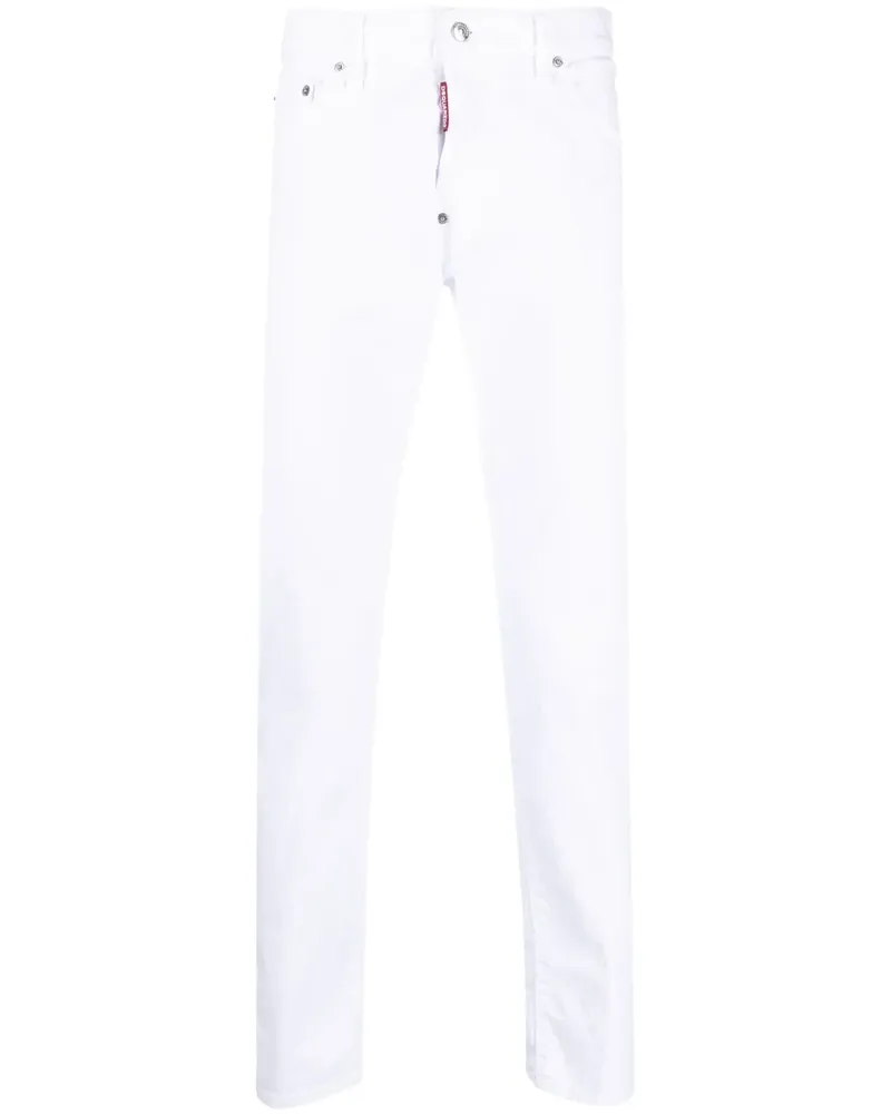 Dsquared2 Cool Guy Slim-Fit-Jeans - Weiß Weiß
