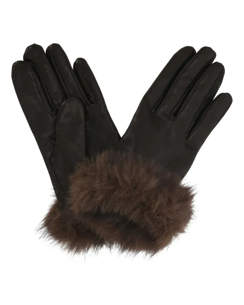 Orciani Handschuhe aus Leder - Braun Braun