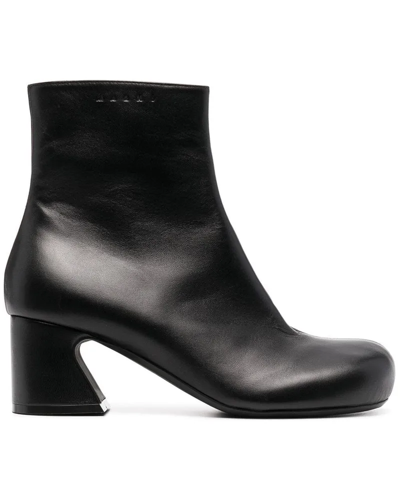 Marni Stiefeletten mit Reißverschluss - Schwarz Schwarz