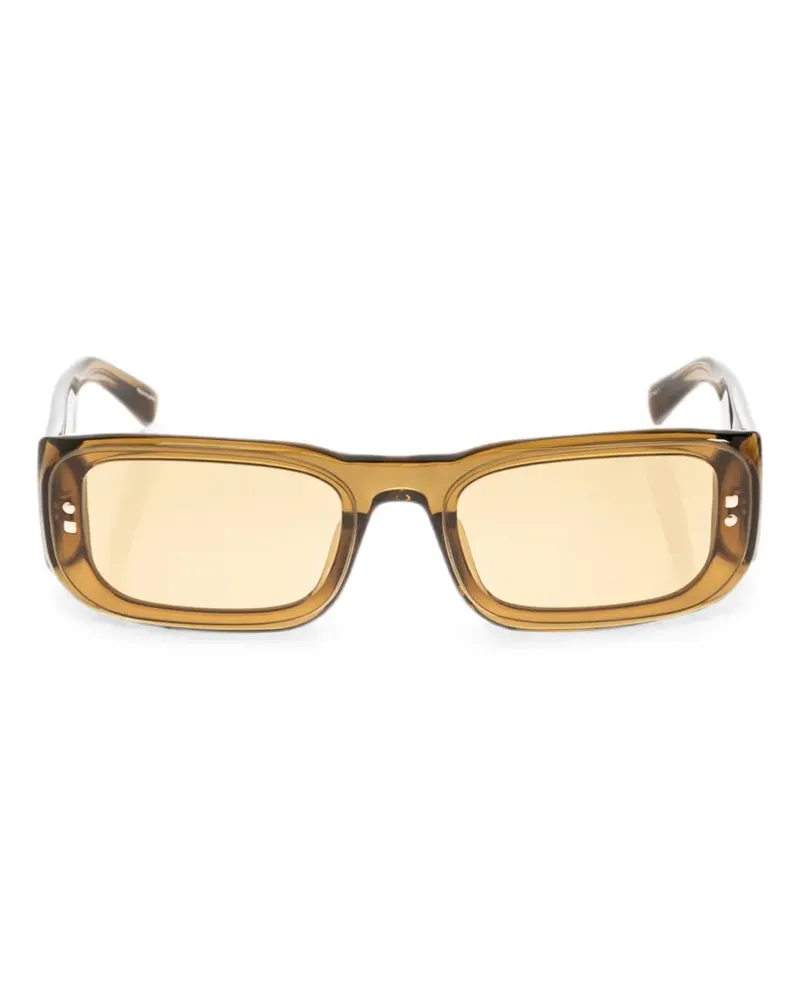 Jacquemus geometric rectangular sunglasses - Grün Grün