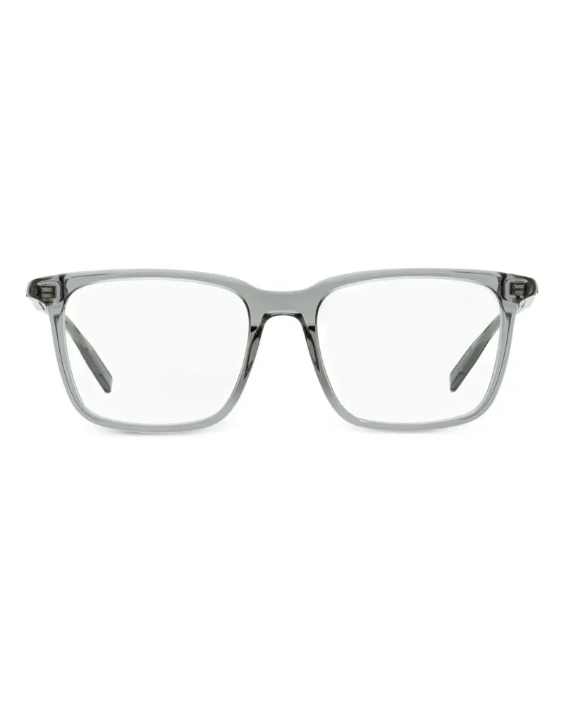 Montblanc Brille mit eckigem Gestell - Grau Grau