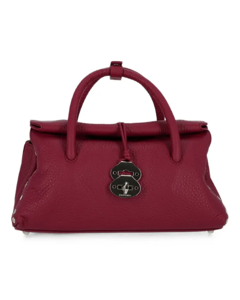 Zanellato small Dotta® studded tote bag - Rot Rot