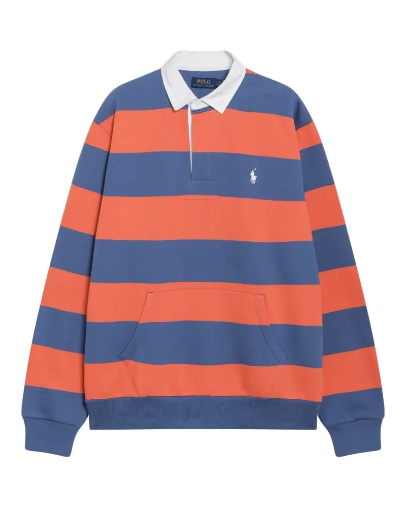 Ralph Lauren Gestreiftes Rugby-Shirt - Blau Blau
