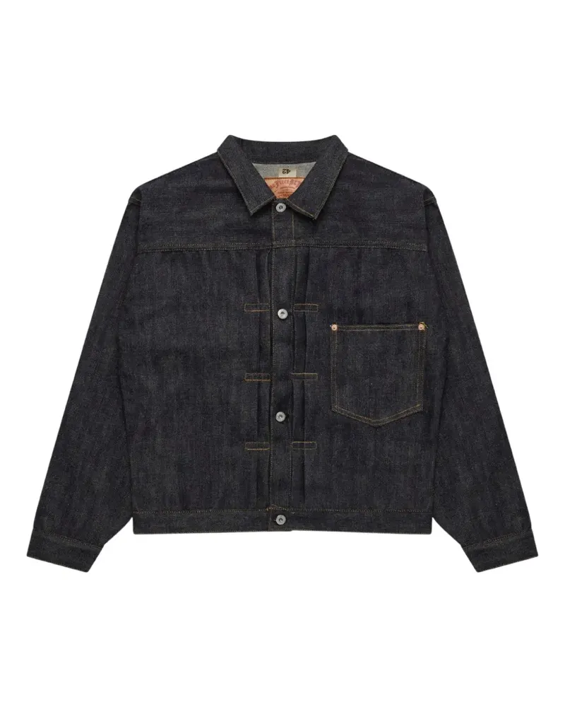 Junya Watanabe button denim jacket - Blau Blau