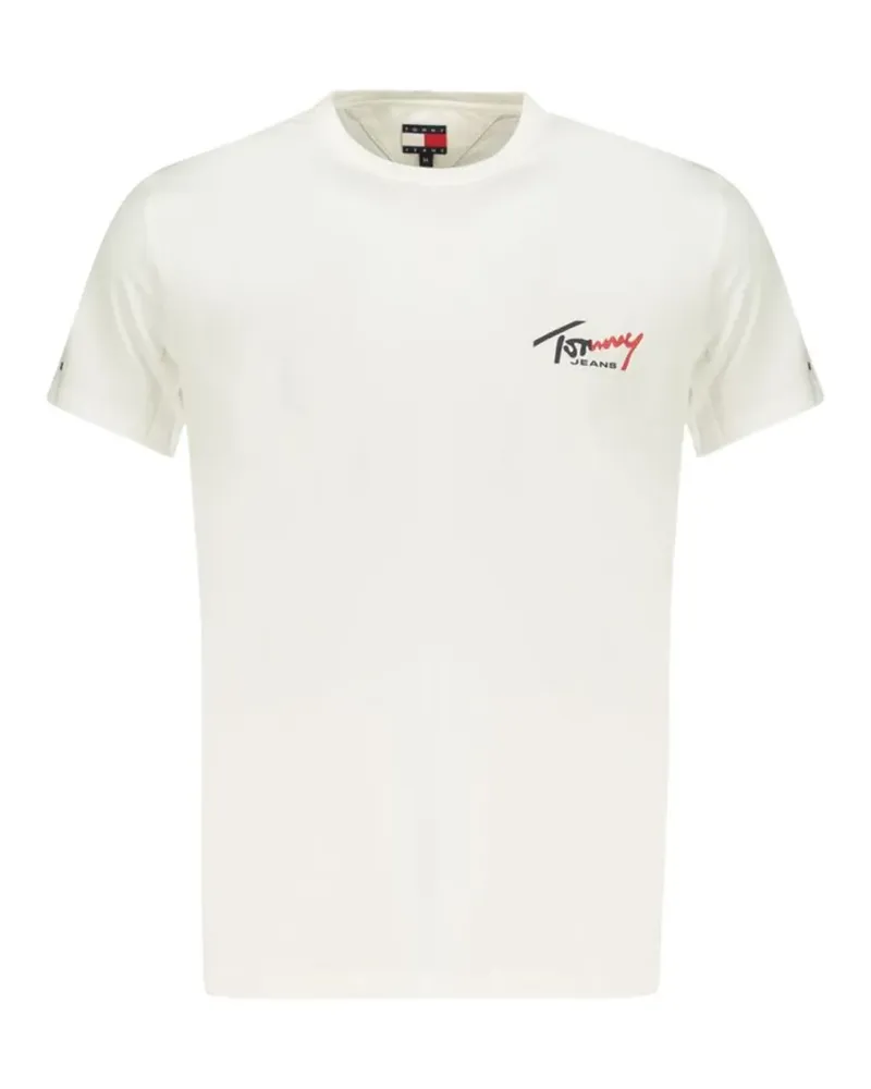 Tommy Hilfiger T-Shirt mit Logo-Print - Weiß Weiß