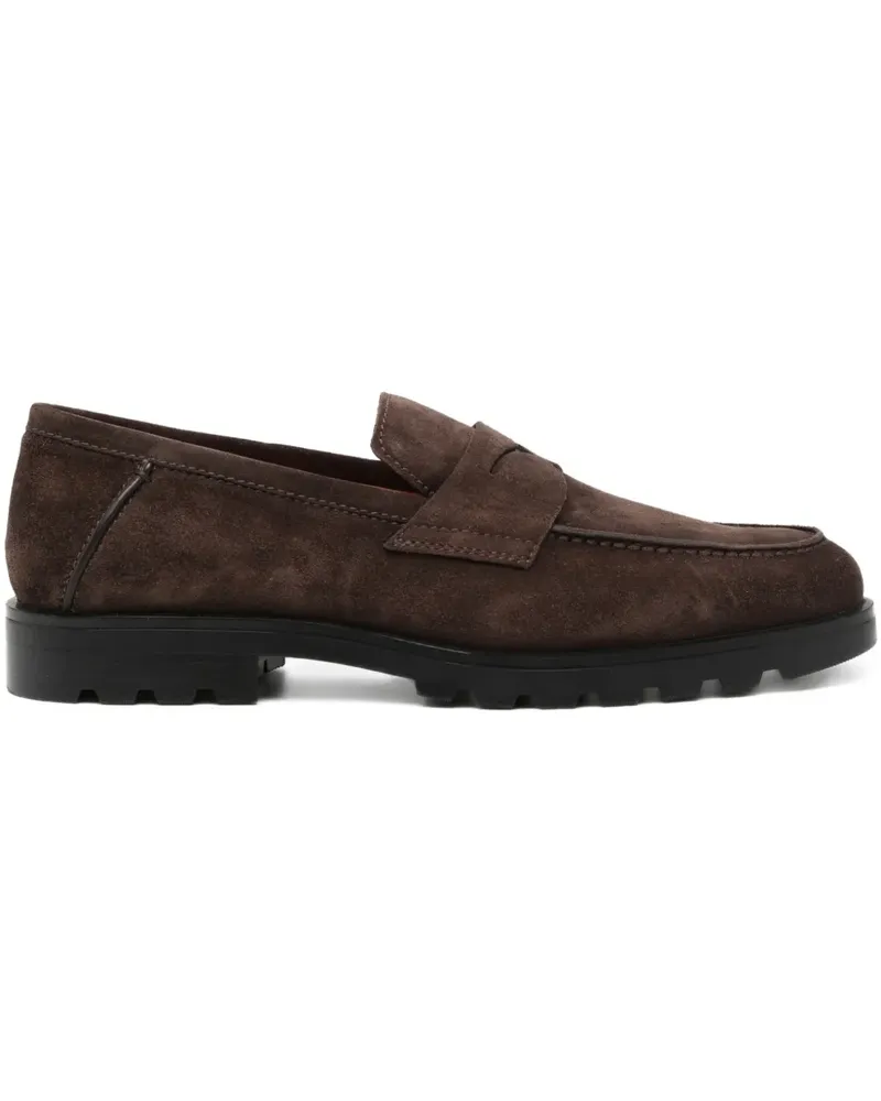Santoni Carlo Loafer - Braun Braun