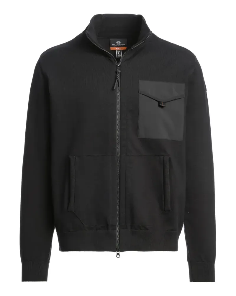 Parajumpers Shetland Cardigan mit Reißverschluss - Schwarz Schwarz