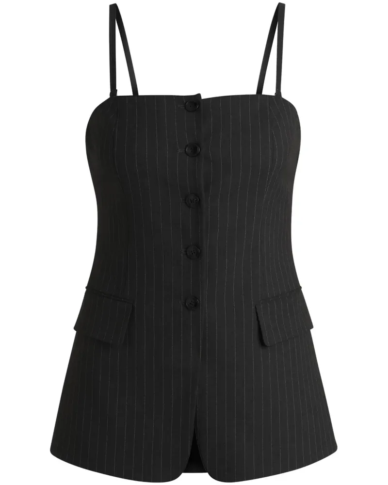 HUGO BOSS Gestreiftes Oberteil - Grau Grau