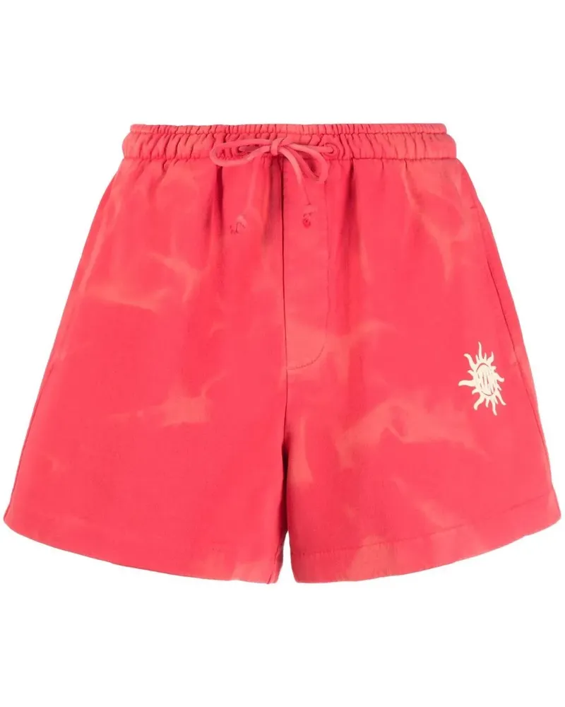 Holzweiler Shorts mit Batikmuster - Rot Rot