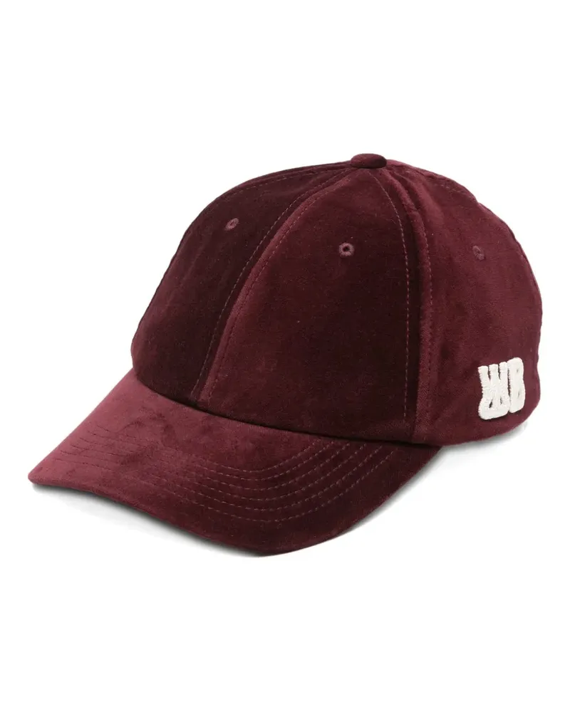 Wales Bonner logo-embroidered baseball cap - Rot Rot