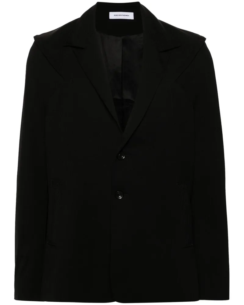 KIKO KOSTADINOV Bendix Sakko - Schwarz Schwarz
