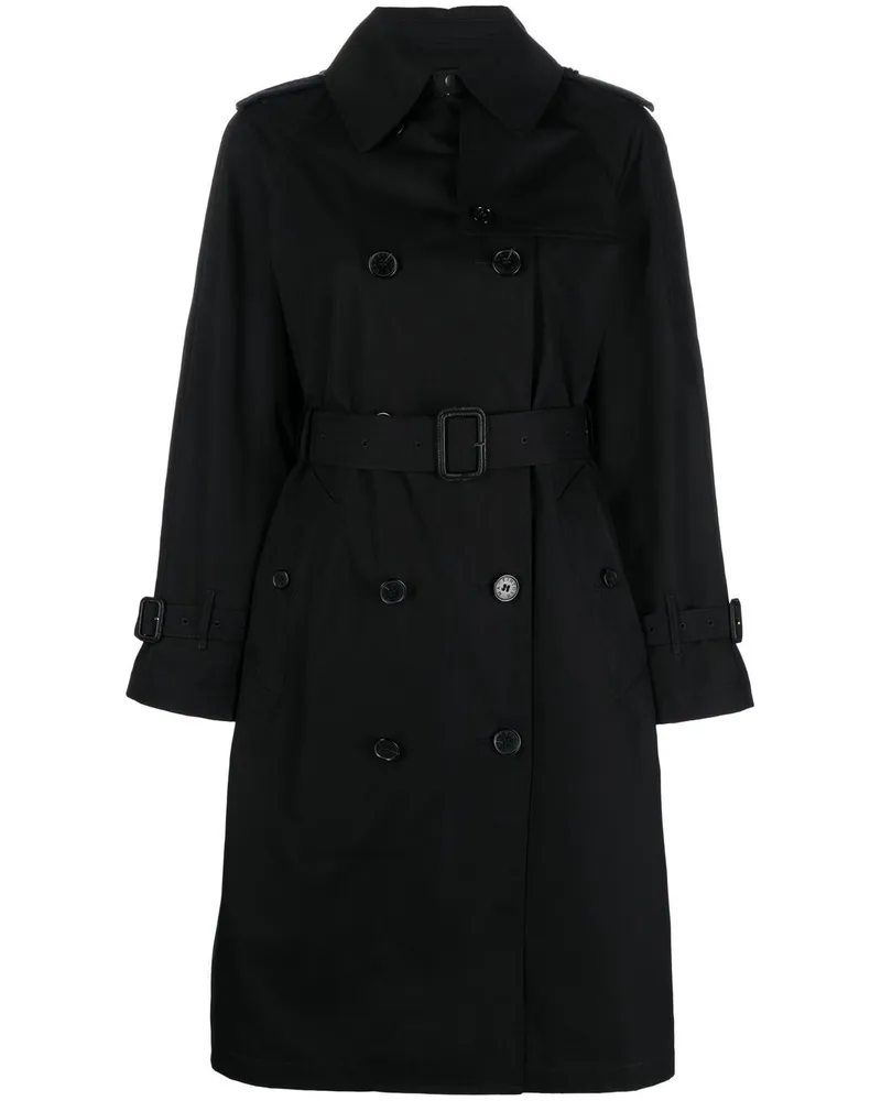 MACKINTOSH Muirkirk Trenchcoat Schwarz