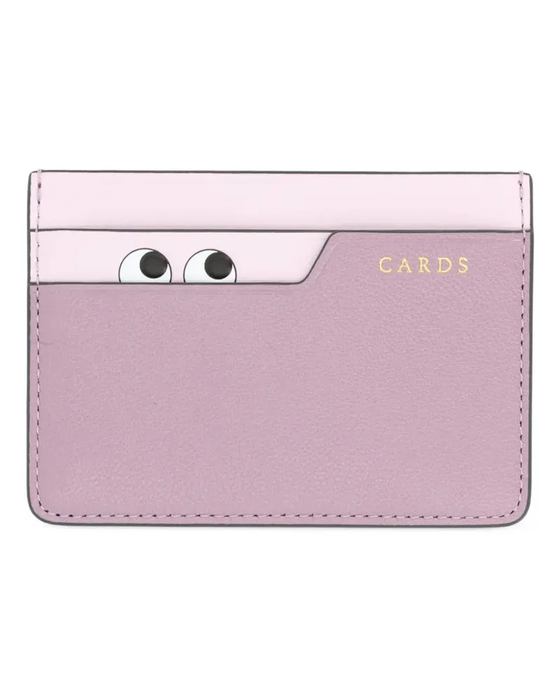 Anya Hindmarch Peeping Eyes Kartenetui - Violett Violett