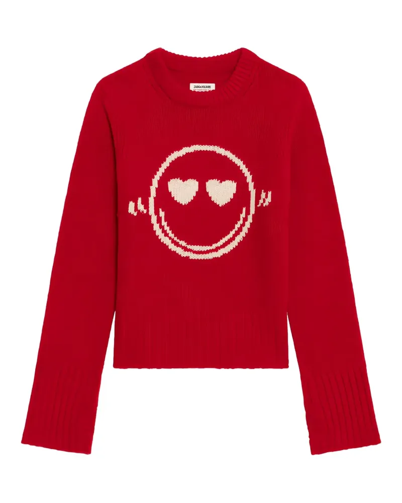 Zadig & Voltaire Malty Pullover aus 100% Merinowolle - Rot Rot