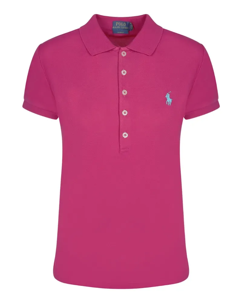 Ralph Lauren Poloshirt mit Logo-Stickerei - Rosa Rosa