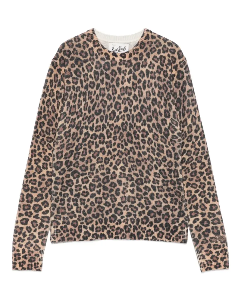 MC2 Saint Barth New Queen Pullover mit Print - Braun Braun