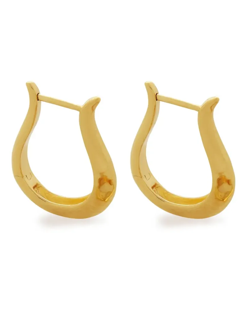 Monica Vinader 18kt vergoldete Ohrringe Gold