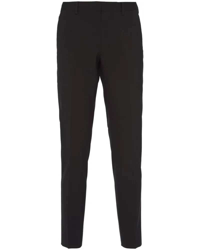 Prada Klassische Hose - Schwarz Schwarz