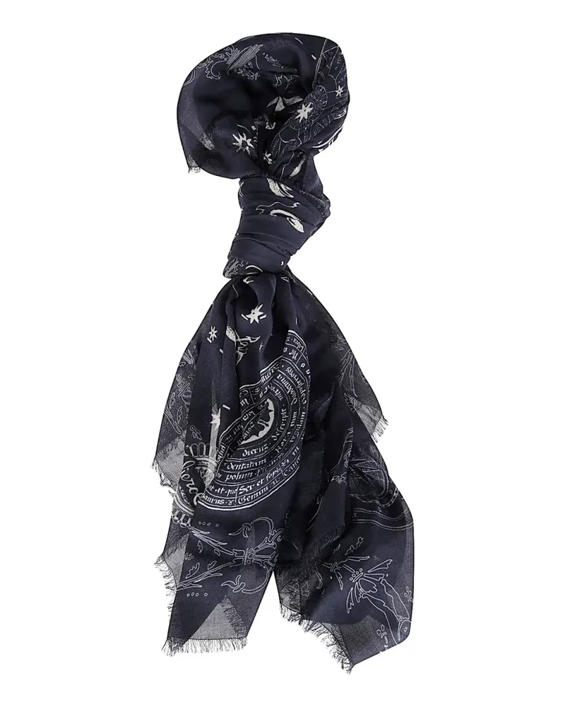 Faliero Sarti Astrology scarf - Schwarz Schwarz