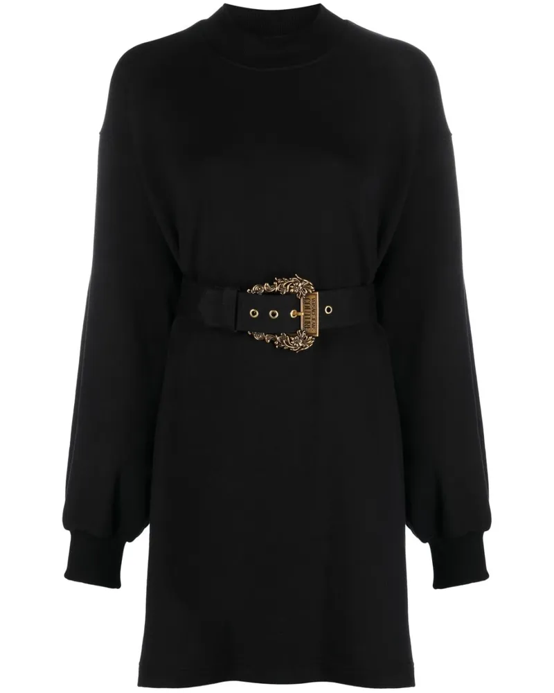 Versace Jeans Minikleid mit Gürtel - Schwarz Schwarz