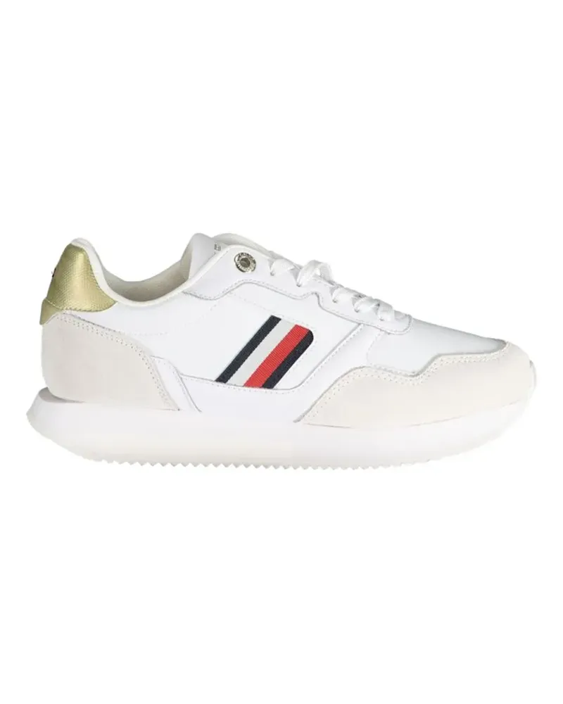 Tommy Hilfiger Global Stripes panelled sneakers - Weiß Weiß