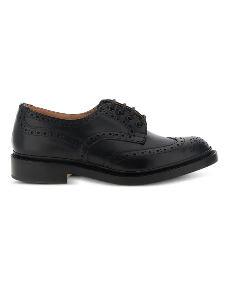 Tricker's Bourton Derby-Schuhe - Schwarz Schwarz