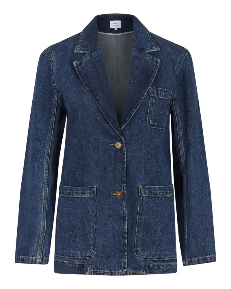 Kitsuné Jacke mit geknöpften Taschen - Blau Blau