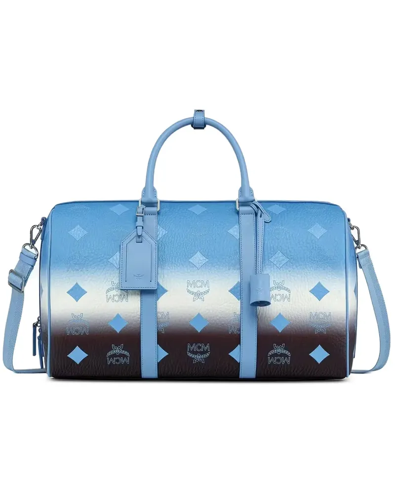 MCM Ottomar Weekender Tote Bag - Blau Blau