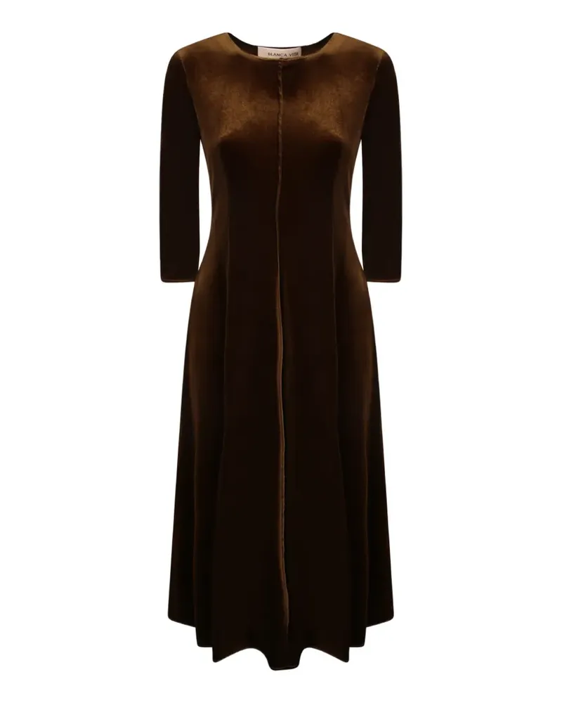 Blanca velvet midi dress - Grün Grün