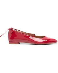 Claudie Pierlot Ballerinas aus Lackleder Rot