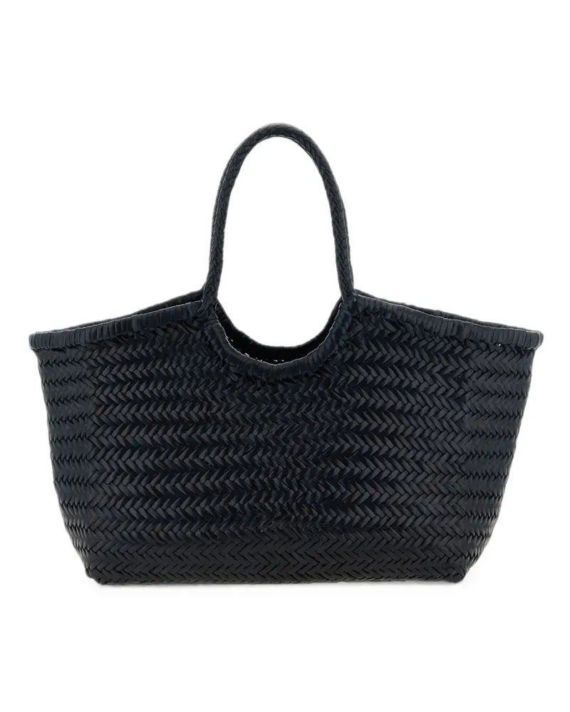 Dragon Diffusion big Nantucket leather tote bag - Blau Blau