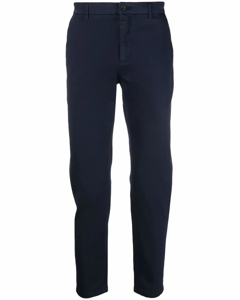 Department 5 Chino mit Logo-Patch - Blau Blau