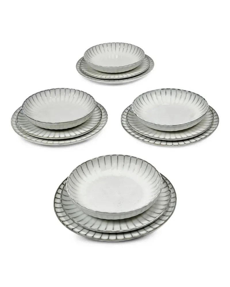 Serax Inku dinner (set of 12) - Grau Grau