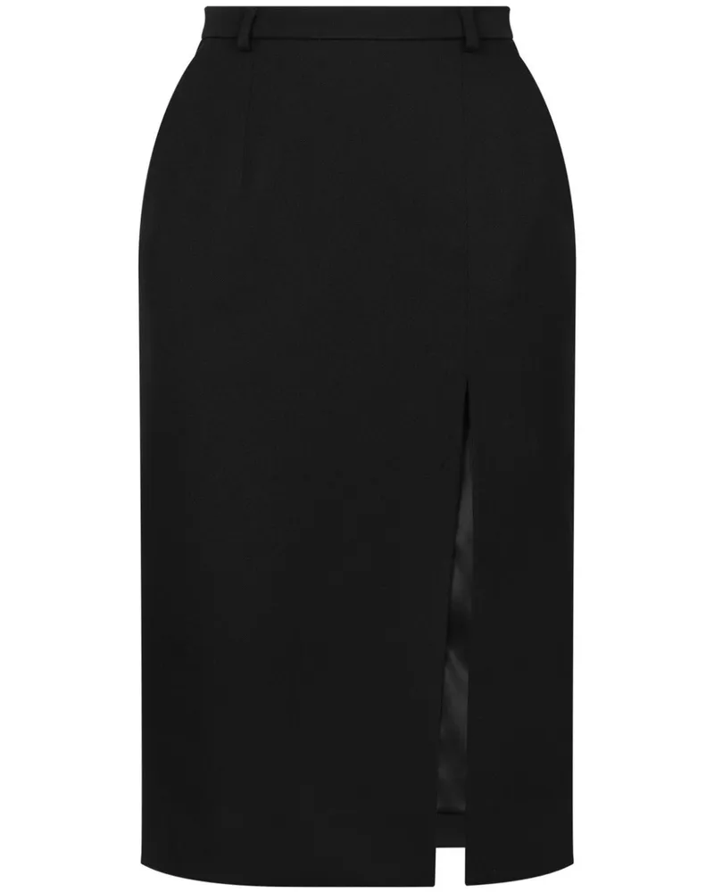 Dolce & Gabbana Rock aus Wolle - Schwarz Schwarz